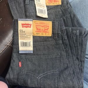 Lot of (2) Brand New Levi’s 550 Relaxed Fit 14 Regular